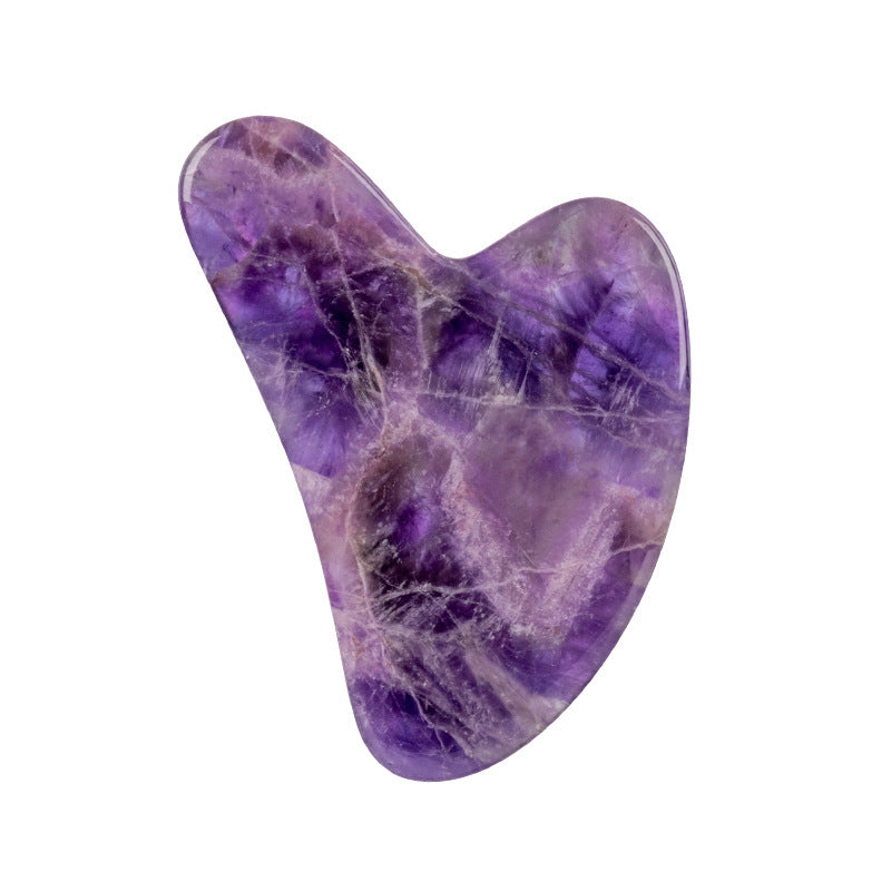 Amethyst Jade Roller and Gua Sha Set