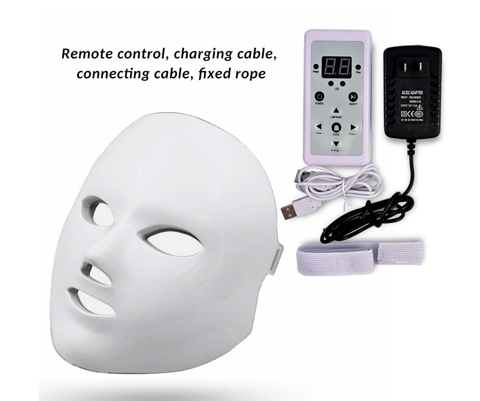 LED Light Facial Massager