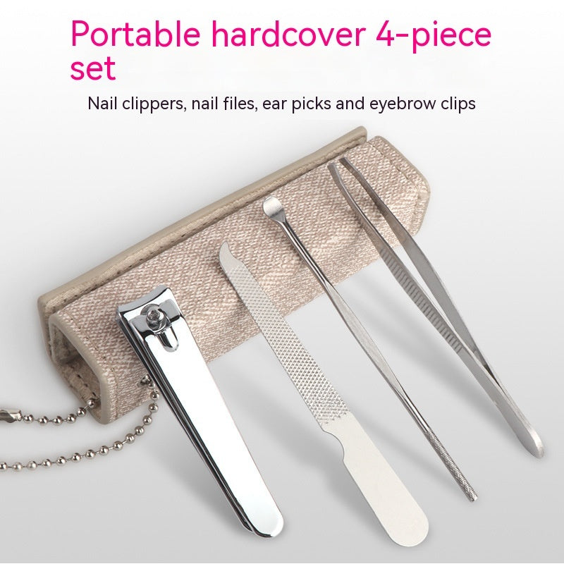 Portable Manicure Kit with Travel Case