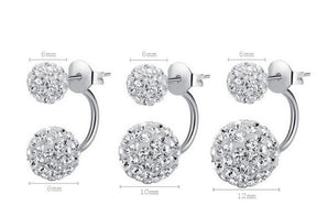 Rhinestone Stud Earrings – Elegant and Timeless