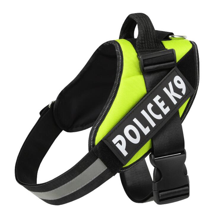 Anti-traction harness for dogs