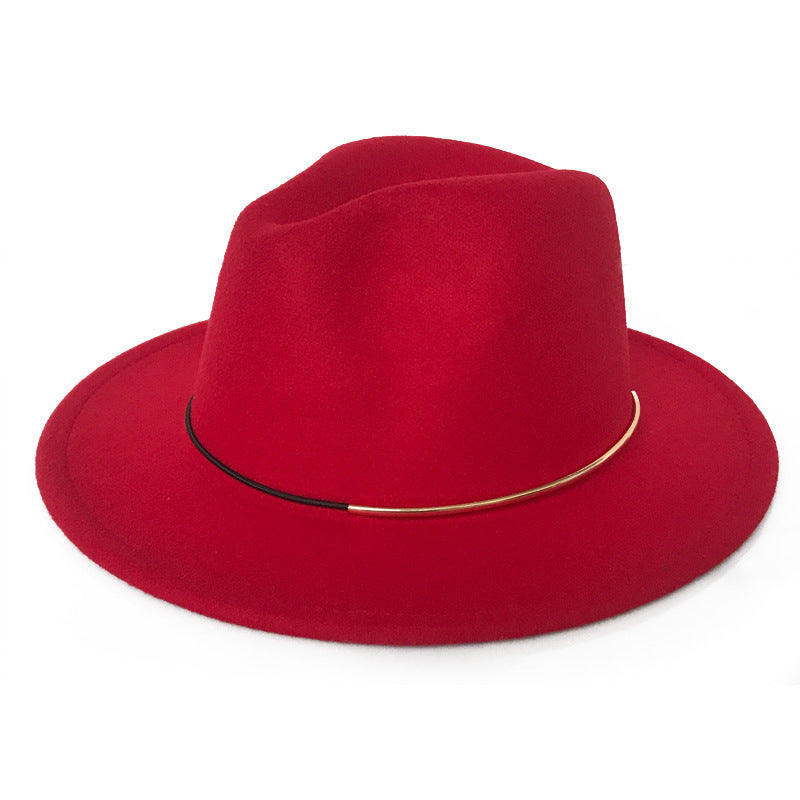 All-Match Wool Felt Top Hat