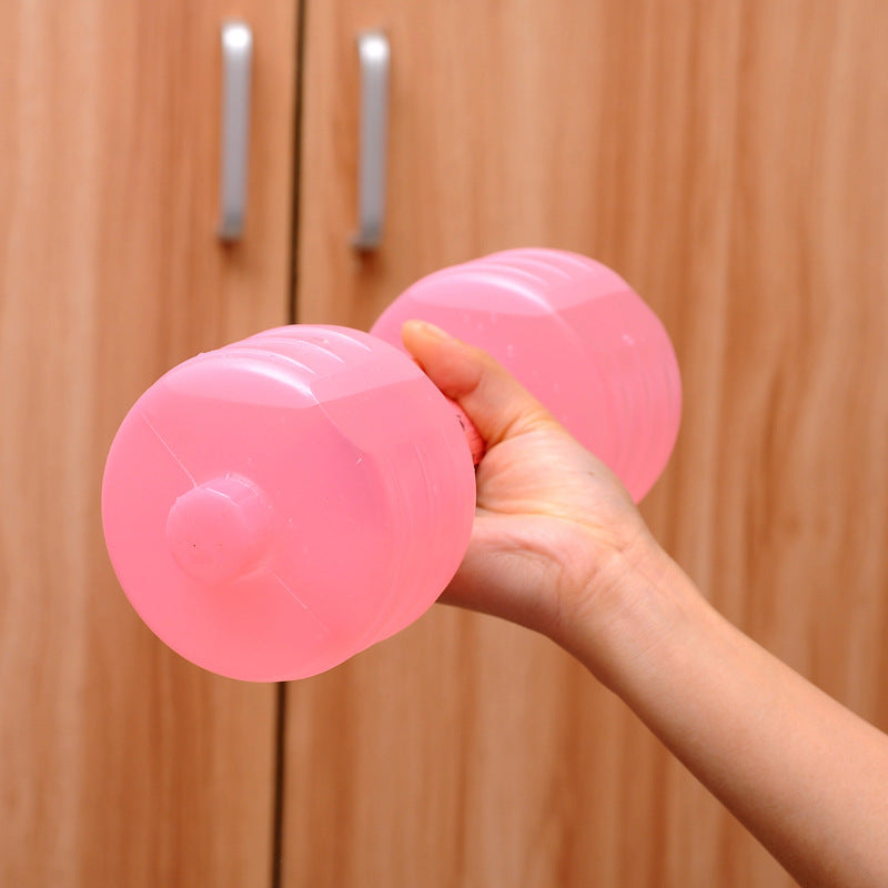 Dumbbell-Shaped Water Bottle