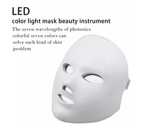 LED Light Facial Massager