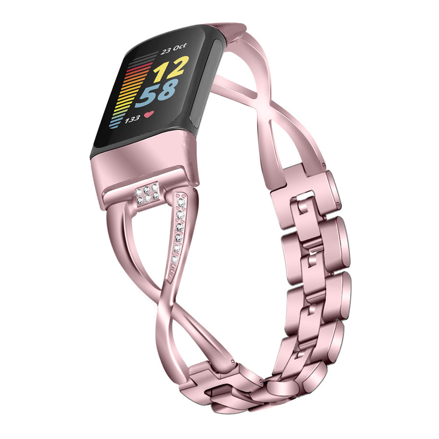 Shiny Diamond Metal Band – Elegant Bracelet for Apple Watch Series 9/8/7/6/5/4/3/2/1/SE