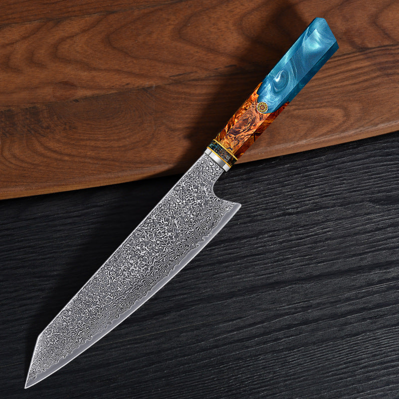 Unique Professional Handle Chef's Knife, Vg10 Japanese Kitchen Knife, 67 Layers Steel