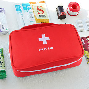 Empty Large First Aid Kit Medical Storage Bag