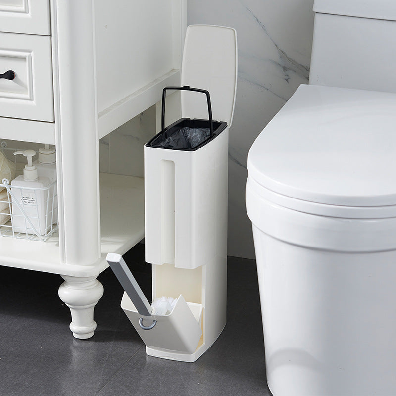 Compact Bathroom Trash Can