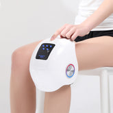 Cordless Handheld Knee Massager with Heat and Vibration, Wearable with Adjustable Strap