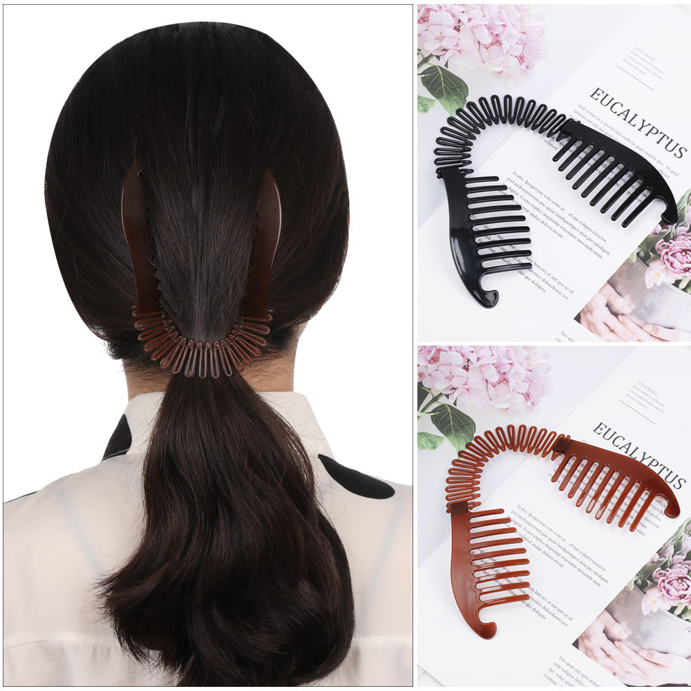 Retro Flower Hair Claw