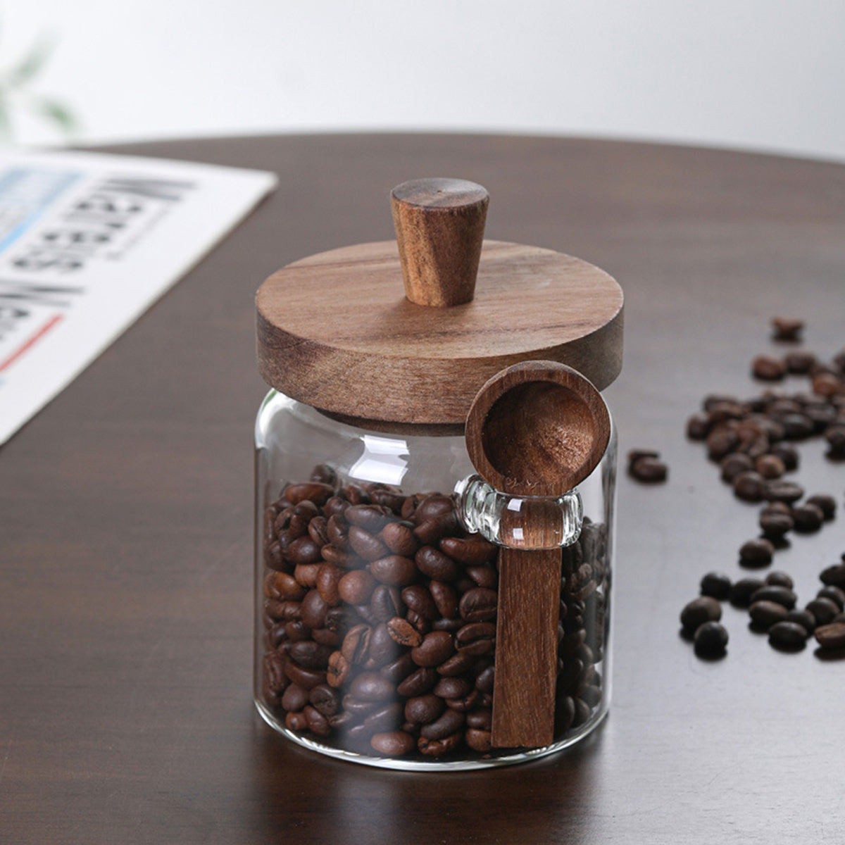 3-Piece Glass Coffee Jar Set