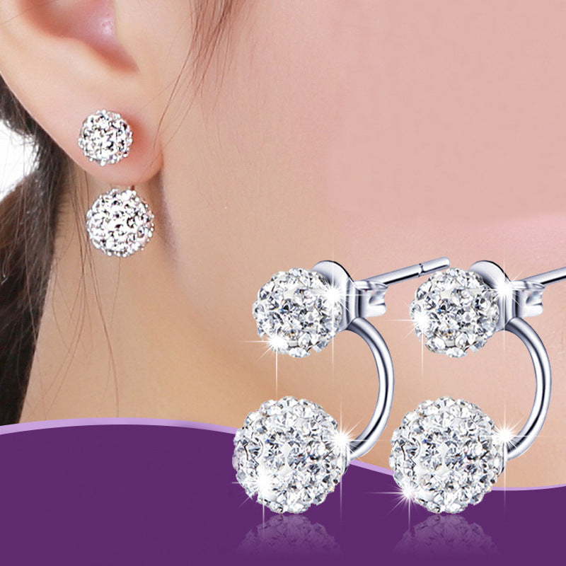 Rhinestone Stud Earrings – Elegant and Timeless