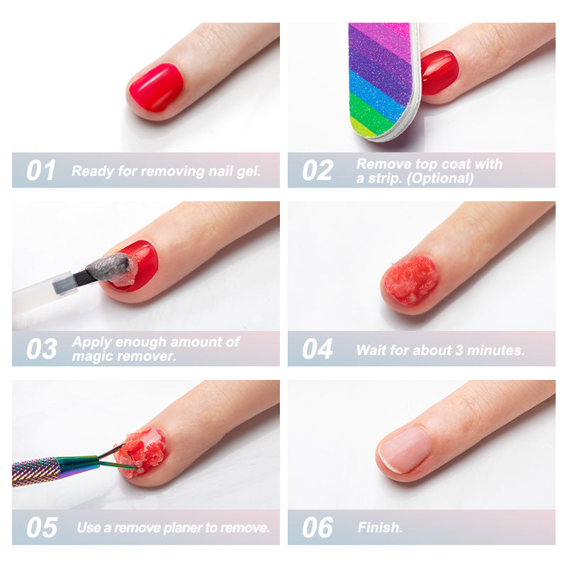 Capsule Format Nail Polish Remover