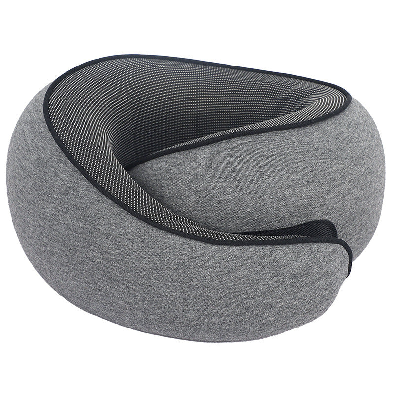 Memory Foam Travel Neck Pillow and Eye Mask Set