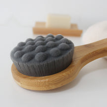 Premium Bamboo Bath and Massage Brush