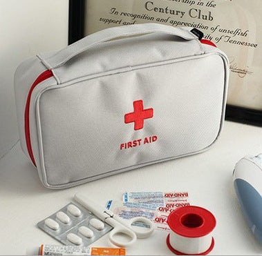 Empty Large First Aid Kit Medical Storage Bag