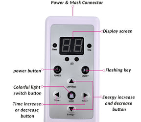 LED Light Facial Massager