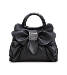 Sweet Lady Dumpling-Shaped Shoulder Bag with Bow