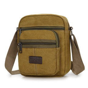 Retro Vintage Canvas Crossbody Bag