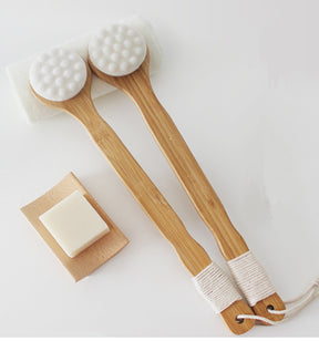 Premium Bamboo Bath and Massage Brush