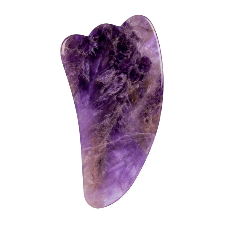 Amethyst Jade Roller and Gua Sha Set