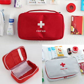 Empty Large First Aid Kit Medical Storage Bag