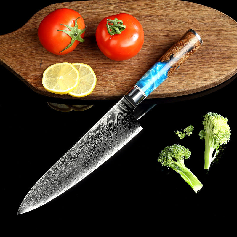 Unique Professional Handle Chef's Knife, Vg10 Japanese Kitchen Knife, 67 Layers Steel