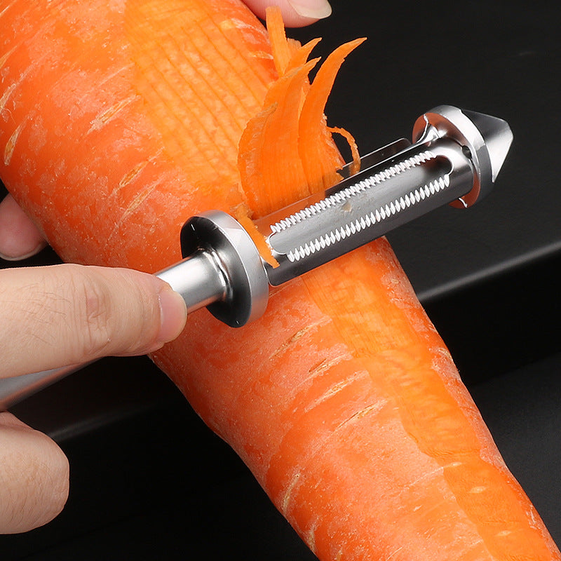 Vegetable and apple peelers for the kitchen