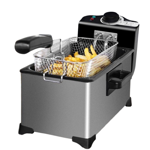 Household 3L French Fries Electromechanical Fryer