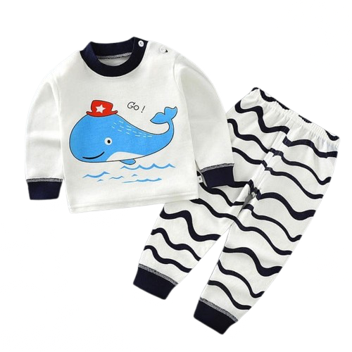 100% cotton pajamas sets for baby boys,