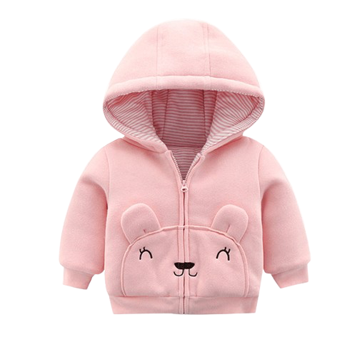 Baby hooded jacket