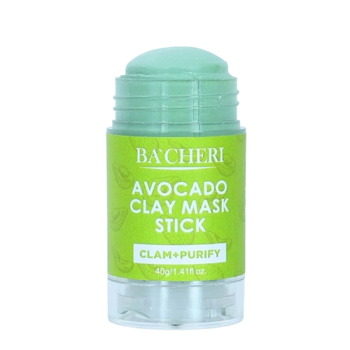 Avocado Clay Mask Stick, Deep Pore Cleanser, Replenishing Hydration, Oil Control and Balance, Detoxifying Skin Anti-Acne Treatment, Skin Care for All Skin Types