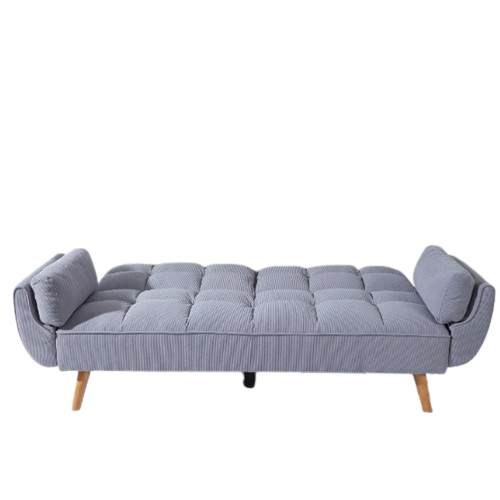 2064 Corduroy Sofa  Sofa Bed-Smoke Gray