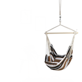 Fabric hanging rocking chair