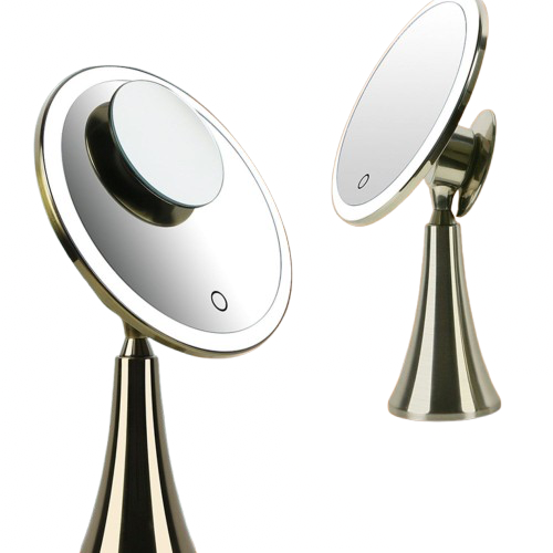 Rechargeable LED Makeup Mirror – Adjustable Brightness