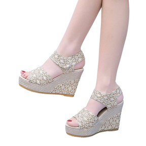 Women's Sandals Casual Shoes Fashion Sandal New Style High Heel Shoe