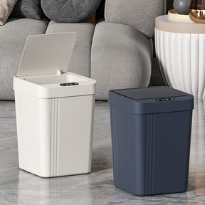 Waterproof Automatic Smart Induction Trash Bin for Kitchen Living Room with Lid