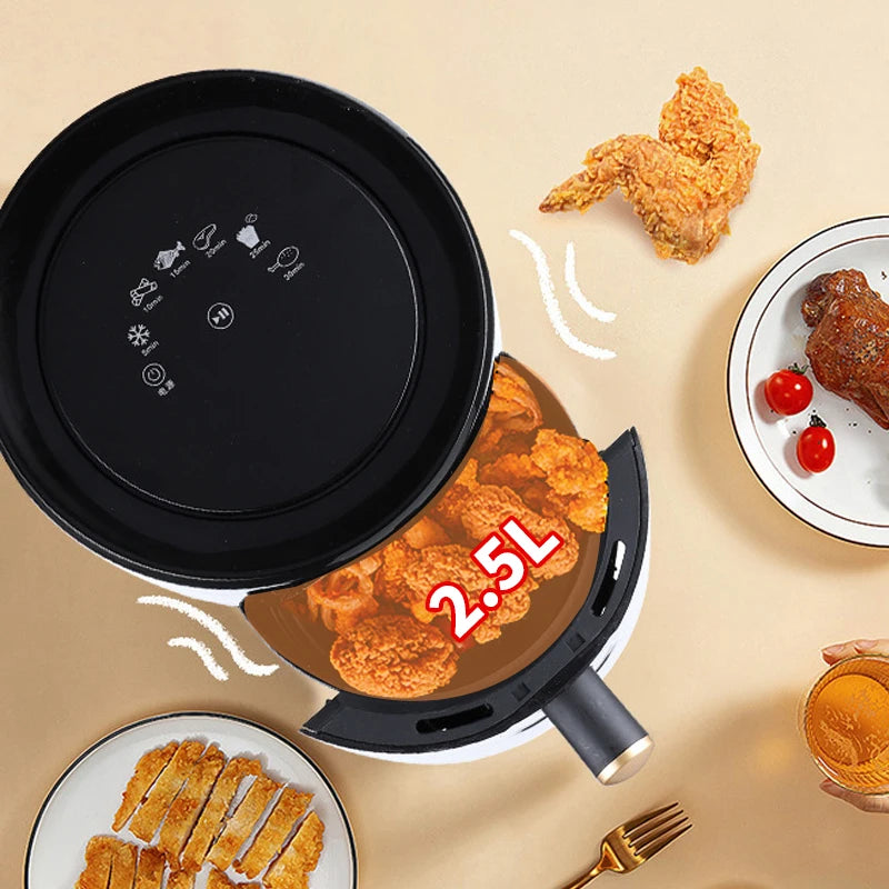 Electric fryer for the kitchen without the need for oil.