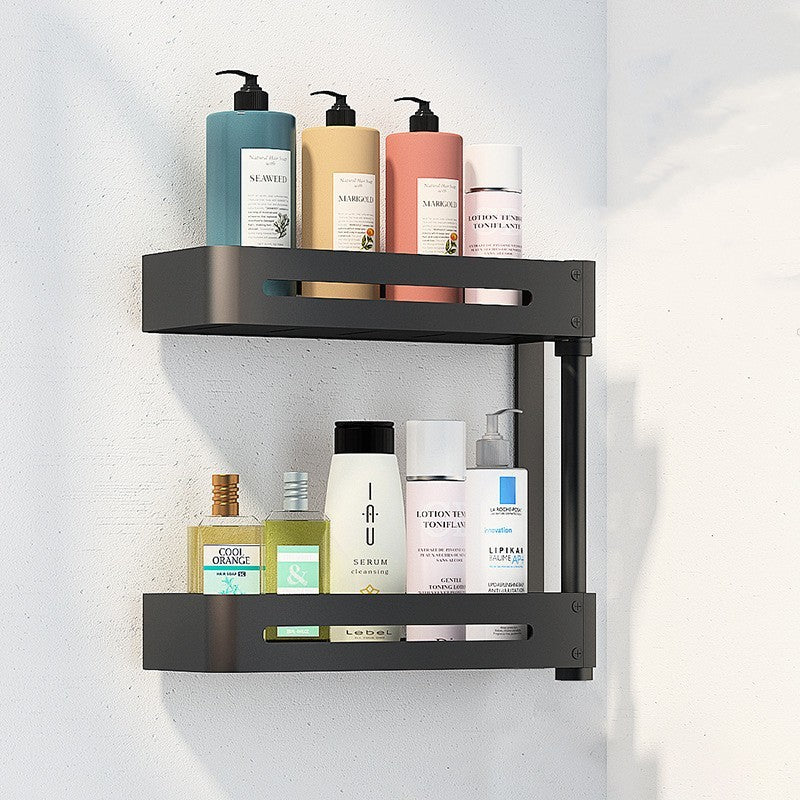 Functional Wall-Mounted Bathroom Shelves