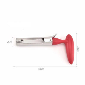 Gadgets tool for home kitchen stainless steel with sharp serrated blade.